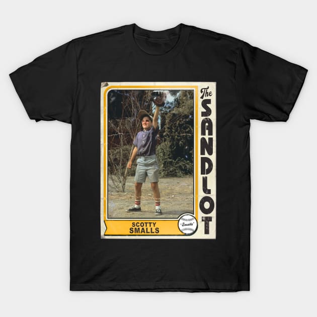 Scotty Smalls Vintage The Sandlot Trading Card T-Shirt by darklordpug